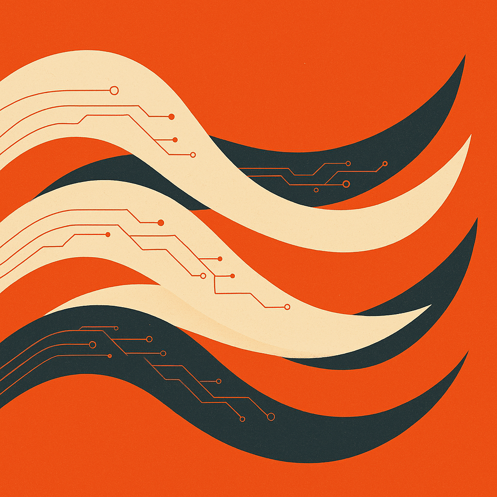Abstract Bywave wave illustration